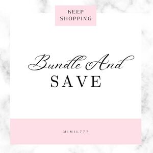 Bundle And Save